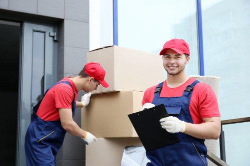 Man and Van Canary Wharf team providing local moving support