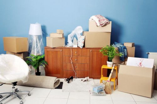 Packing boxes and moving supplies for Canary Wharf apartments and offices