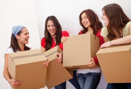 Moving day planning for high-rise homes in Canary Wharf
