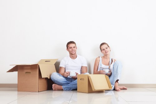 Local movers handling access challenges in Canary Wharf