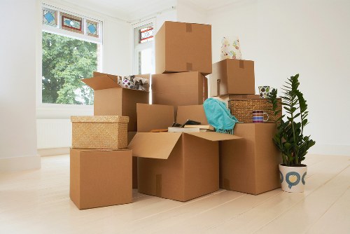 Packing and loading services for a local Canary Wharf household move
