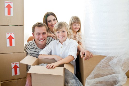 Furniture move preparation and protective wrapping in East London