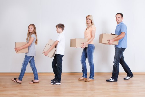 House removal service supporting a residential move near Canary Wharf and Docklands