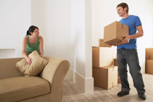 Risk assessment planning for a Canary Wharf man and van job