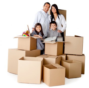 Moving boxes suited to high-rise residential and office properties in Canary Wharf